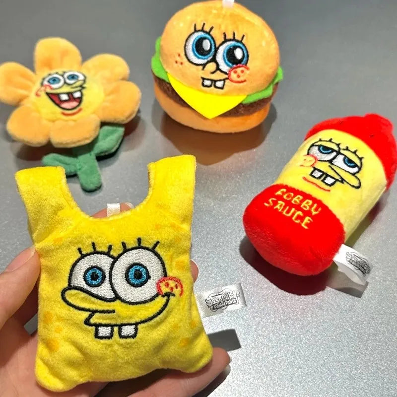 Official Licensed Spongebob Bikini Bottom Blind Bagdoll Fridge Magnet Cute Anime Figure Kawaii Birthday Pendant Gift Home Decor