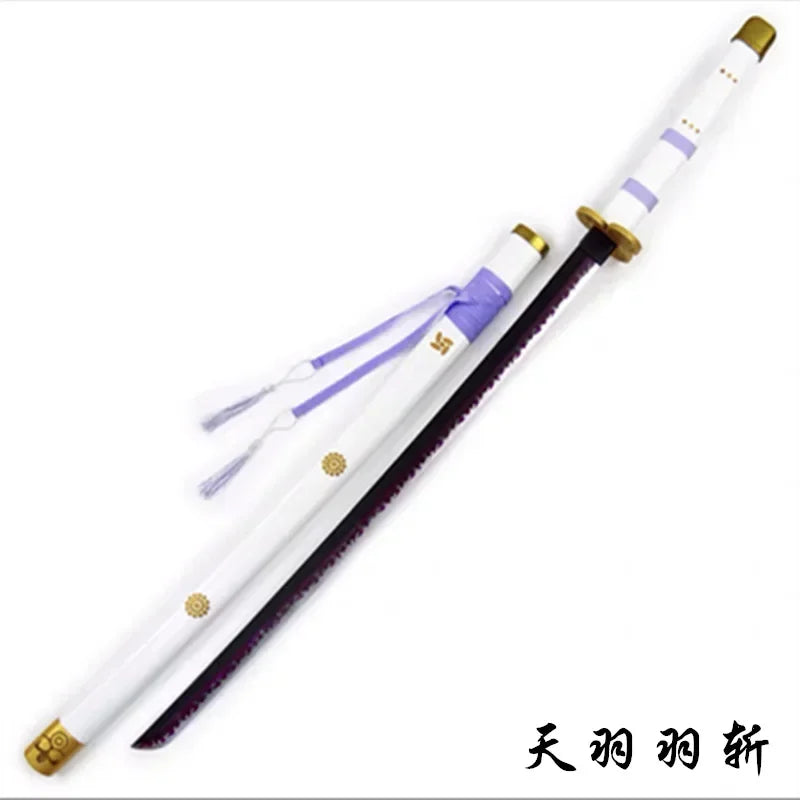 104cm Roronoa Zoro Sword Anime One Piece Cosplay Prop Knife Ninja Schwert Real Size Japanese Katana Original Samurai Sabre Toy