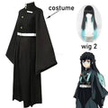 2026 Cosplay Costume Anime r Cosplay Yaiba Kisatsutai Uniform Wig Halloween Party Clothes
