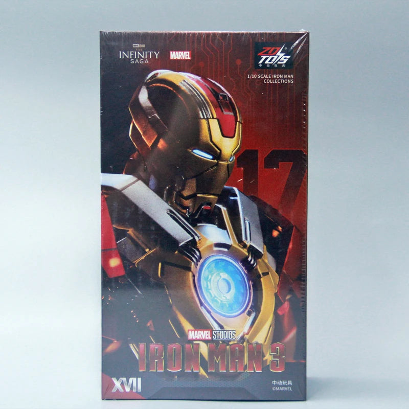 ZD Toys Marvel Studios Iron Man MK3 Action Figure MK35 MK24 MK40 MK38 Tony Stark Ironman Figure Action Collect Toy Gift