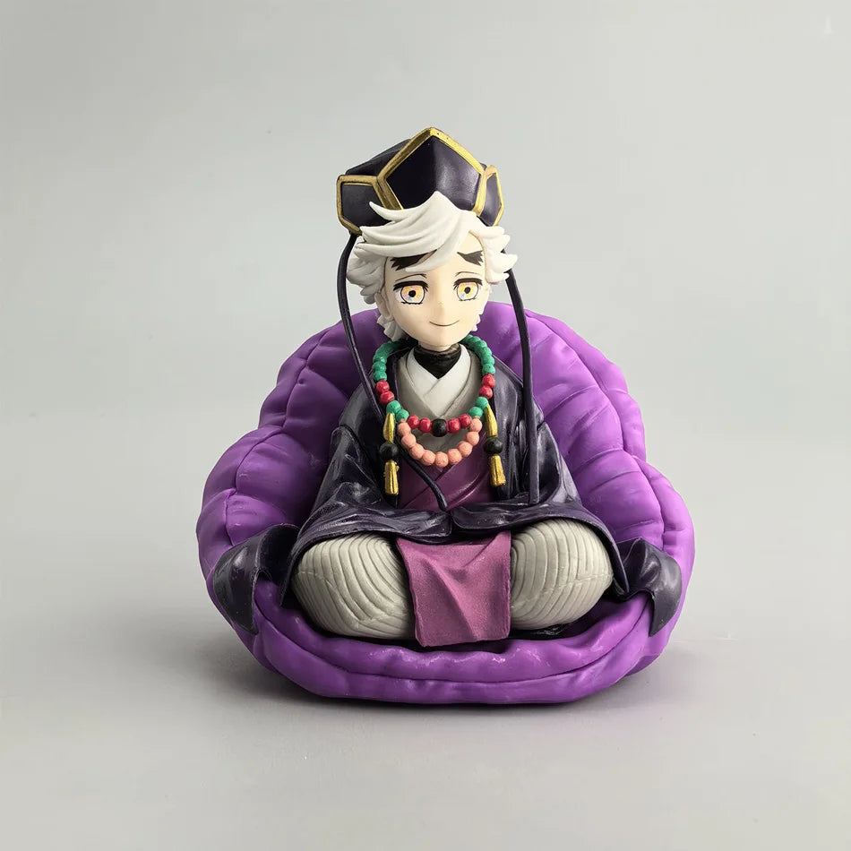 Bandai Anime Demon Slayer Figure Model Juuni Kitsuki Akaza Battle Figure Kimetsu No Yaiba Desktop Decoration Collection Gift
