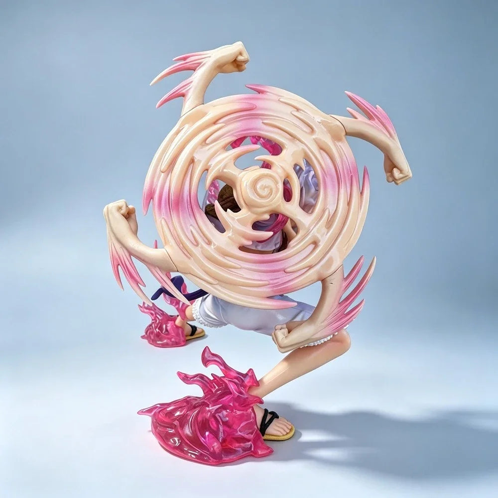 14-19cm Anime One Piece Figure Shake Hands Nika Luffy Action Figures Pvc Statue Desktop Ornamen Collection Model Toys Gift