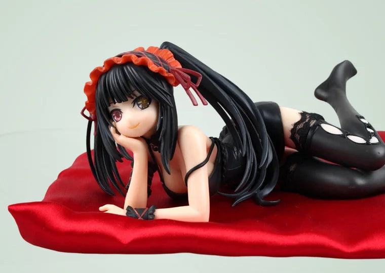 Anime Figure Tokisaki Kurumi Date A Live Lying Posture 20Cm Pvc Collectible Model Desktop Ornament For Anime Collectors