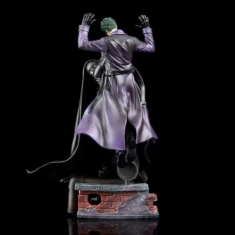 Batman Vs Joker Action Figure - Arkham Collection Bruce Wayne & the Joker Figurine with Base - Comic Anime Statues