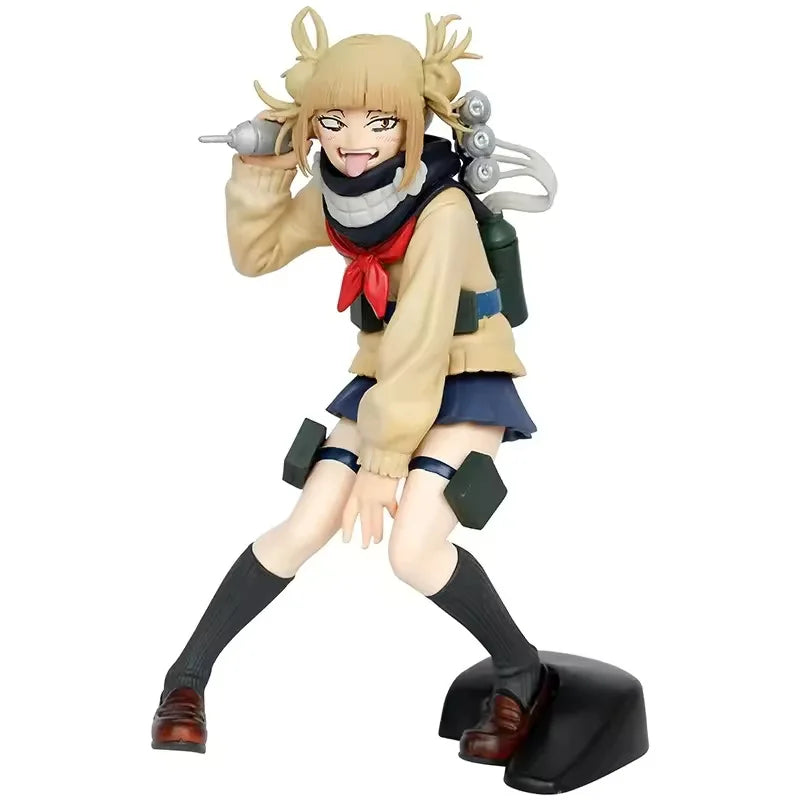 MHA Toga Himiko Anime Figurine 15cm PVC Action Standing Model Toy Collectible Anime Doll Gift for Boys And Girls