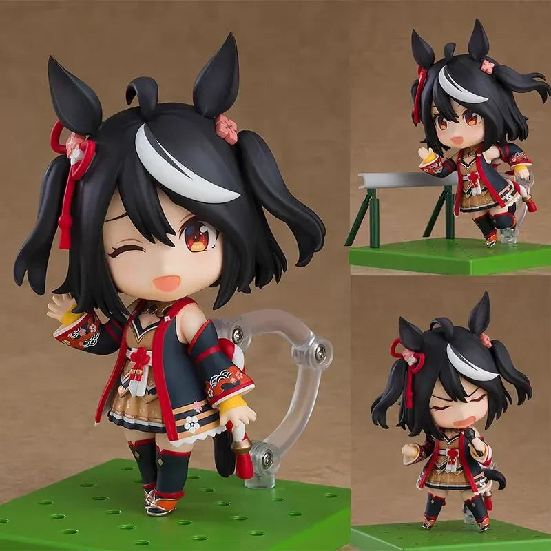 10CM Q Version Anime Uma Musume Pretty Derby Nendoroid Ko Articulated Action Figure Desktop Decoration Ornament Model Toys Gift