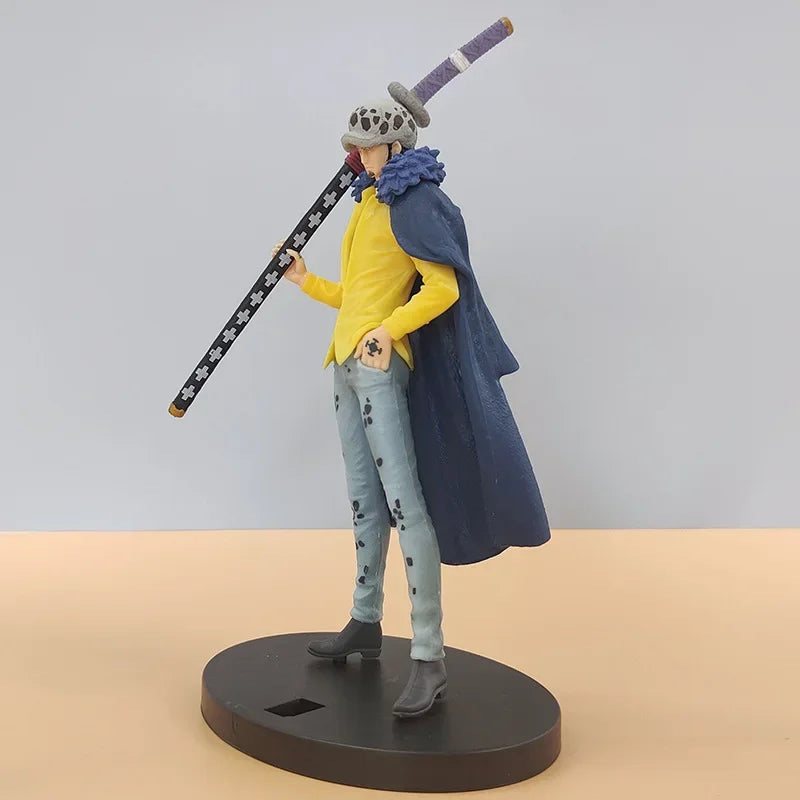 Anime One Piece Figure Trafalgar D Water Law Pvc Collection Action Figure Model Dolls Toys Gift