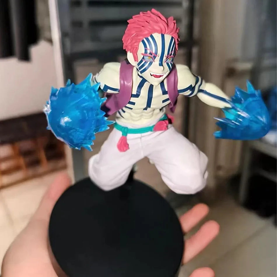 Hot Anime Demon Slayer Douma Premium Chokonose Noodle Stopper Anime Figure Action Figures Collection PVC Model Toys