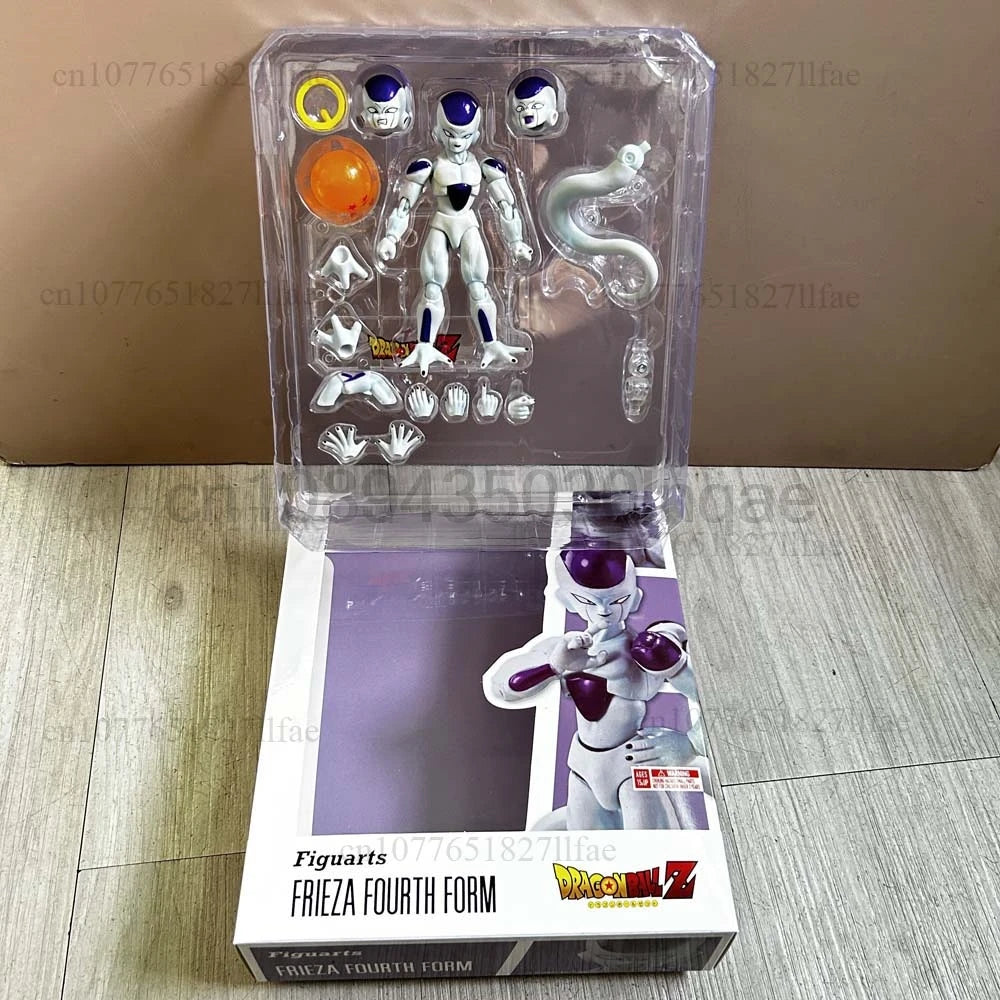 Dragon Ball Z Figuarts Frieza Fourth Form Action Figure Collection Model Toy Joint Movable Birthday Gift For Friends Room Decor