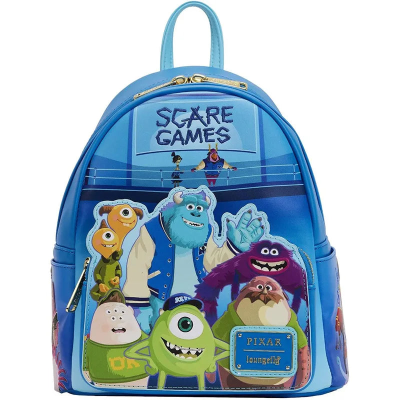 Princess Series Backpack Belle/Ariel/Snow White/Cinderella Stained Glass Portrait Mini Backpack Womens Bag Wallet
