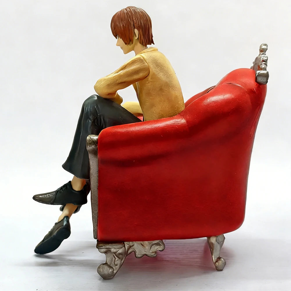 Death God Anime Figure Yagami Light Action Figure L Lawliet Yagami Light Figurine Decoration PVC Adult Collection Model Doll Toy