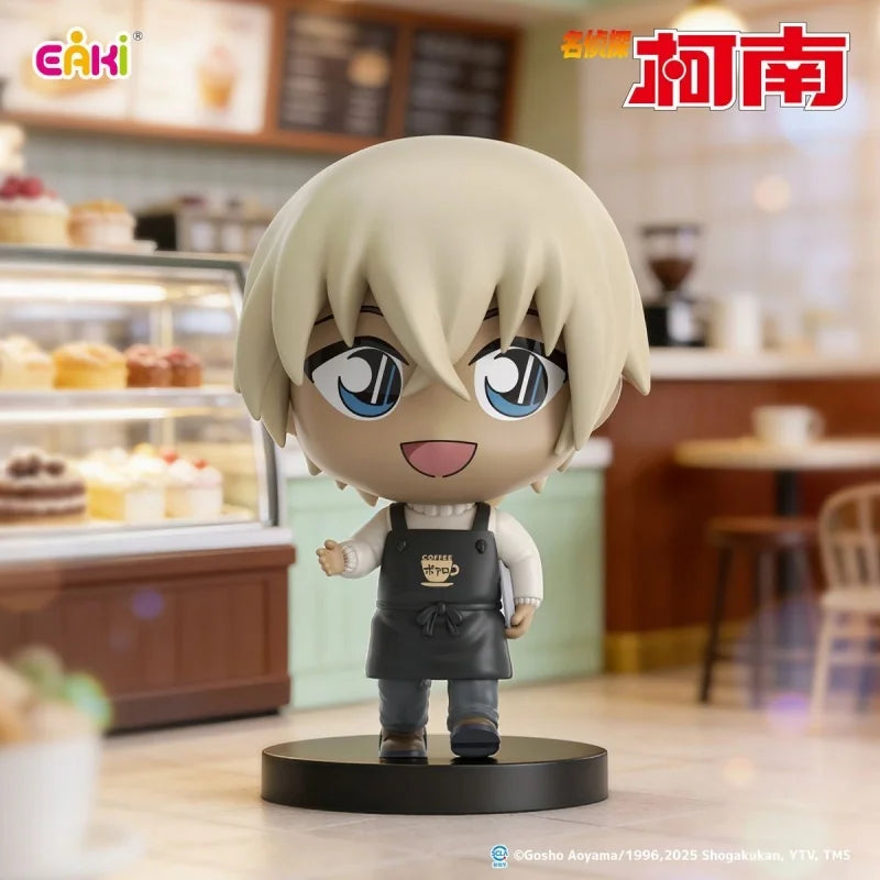 The New 5 Cm EAKI Original Detective Conan Anime Figure Toy For Kids Gift Collectible Model Ornaments Car Desktop Decoration Toy