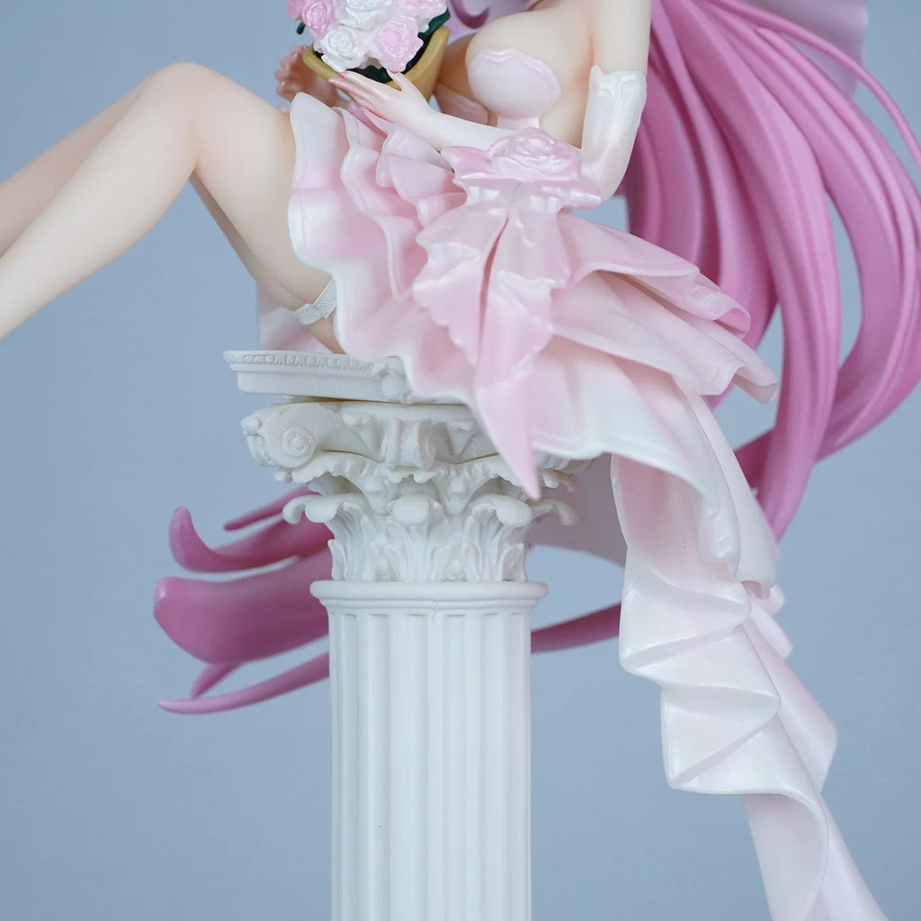 New 30cm Elysia Wedding Dress Anime Figure Pvc Model Collectible Desktop Ornamen Static model statue Surprise Gift