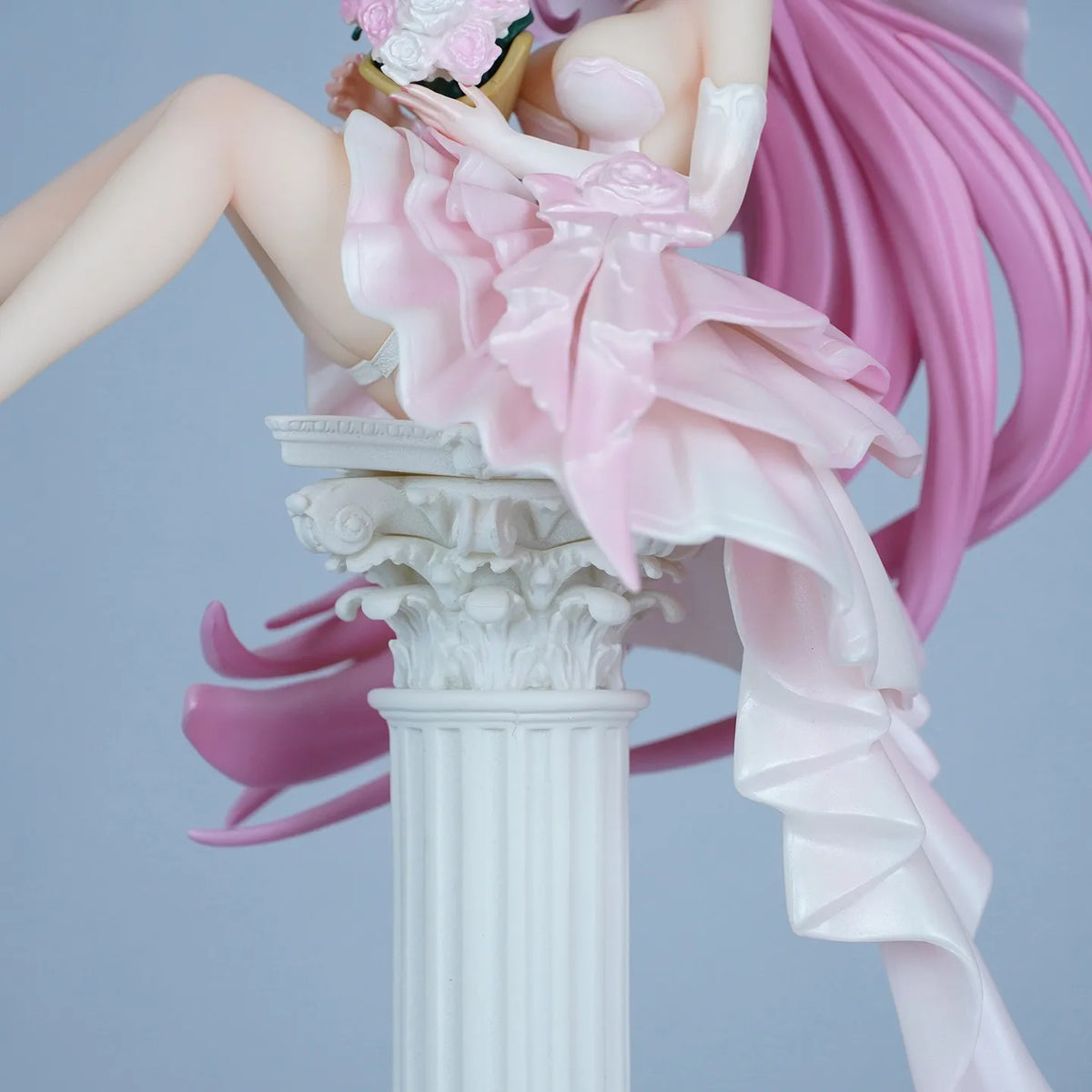 New 30cm Elysia Wedding Dress Anime Figure Pvc Model Collectible Desktop Ornamen Static model statue Surprise Gift