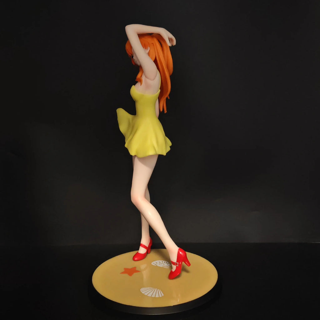 Asuka Langley Soryu Anime Girl Figure Collectible Pvc Model Statue Desktop Ornament For Home Display Decoration Anime Lovers