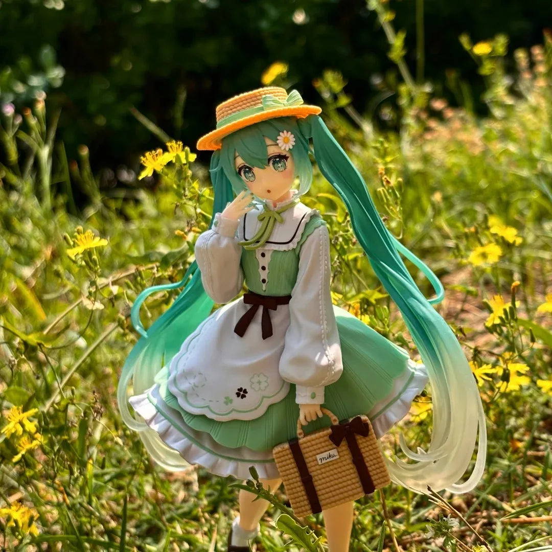 Hatsune Miku Desktop Cute Action Figure 20cm Fashion Country Ver. Anime Figurine Kawaii Girl Model Toy - Adorable Decor
