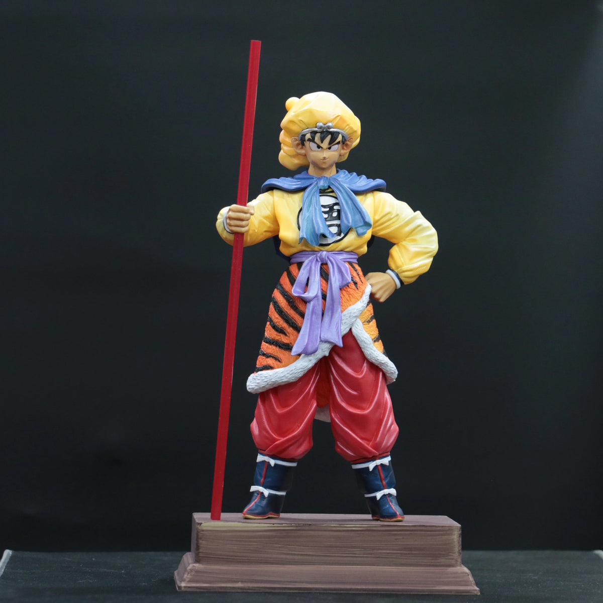 Dragon Ball Z Son Goku Figure Tiger Skin Skirt Goku Action Figures Model Pvc Statue Collection Dolls Desk Decoration Kids Toys