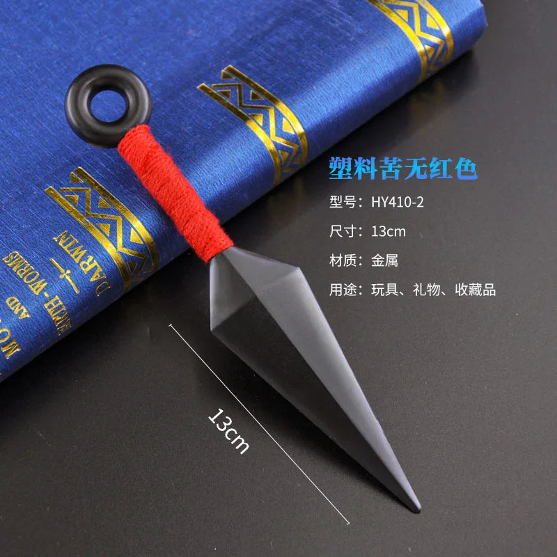 Naruto Darts Shippuden Anime Kunai Cosplay Props Collection Props Model Student Toys for Birthday Gifts
