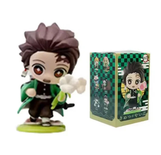 Bandai Anime Demon Slayer Figure Model Juuni Kitsuki Akaza Battle Figure Kimetsu No Yaiba Desktop Decoration Collection Gift