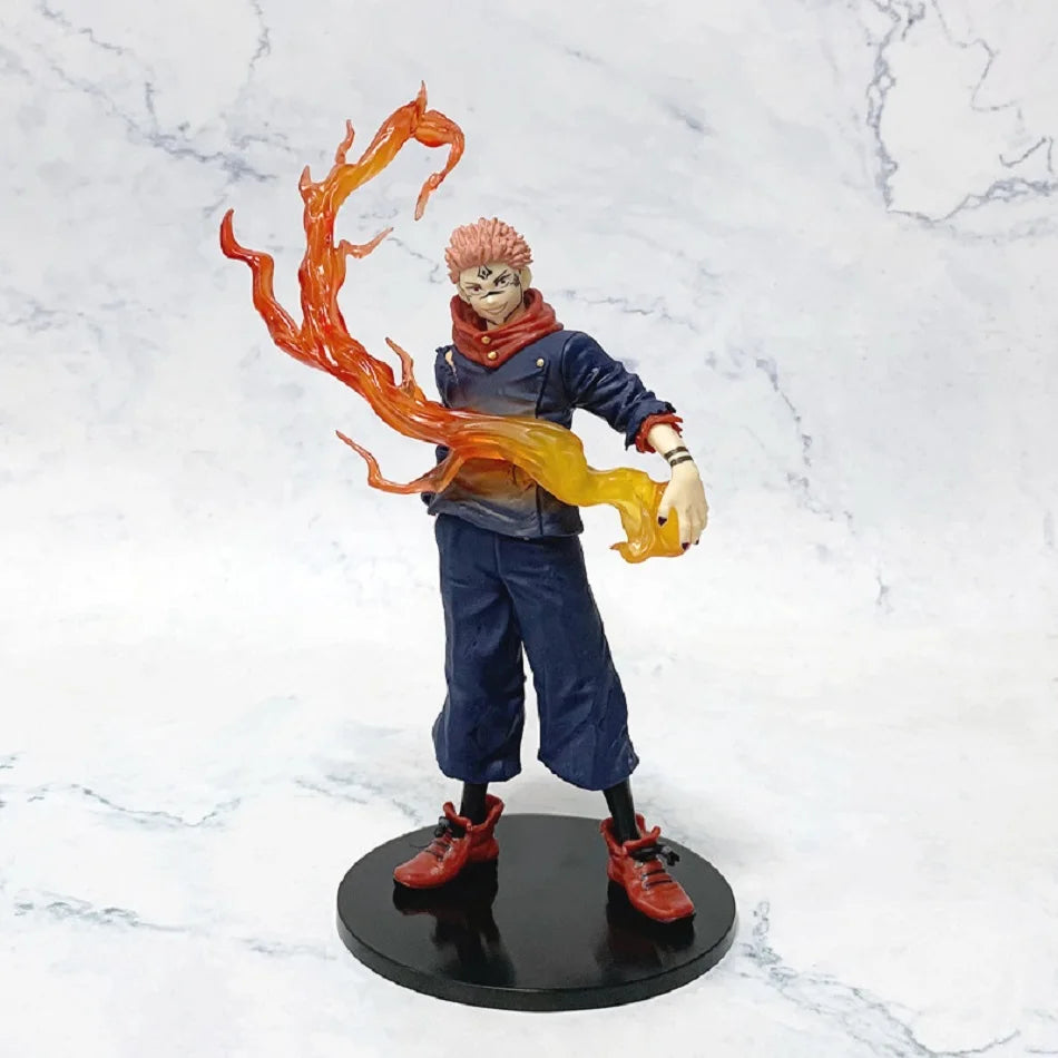 Jujutsu Kaisen Anime Figure Itadori Yuji Ryomen Sukuna Zenin Naoya PVC Model Collectible Statue Desk Decoration Gift