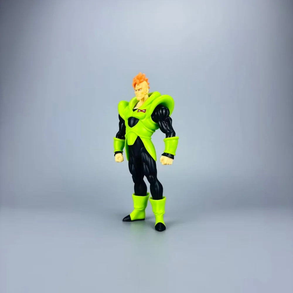 Anime Dragon Ball Z ANDROID 16 Figures Artificial Human 16 Action Figures 21cm/8.27inch PVC Statue Collection Model Toys Gifts