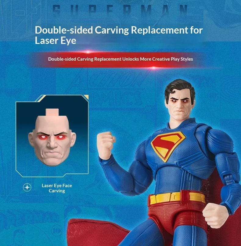 Blokees Dc Universe Champion Class Building Model Kit Superman Harley Quinn Nightwing Batman Beyond Diy Collectible Action Figur