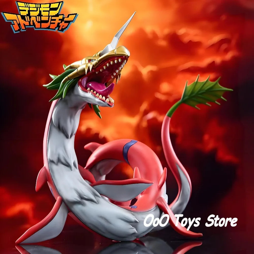 17.5cm/6.89in Anime Digimon Adventure Figure Mega Seadramon Action Figures Pvc Statue Collection Model Toys Gifts