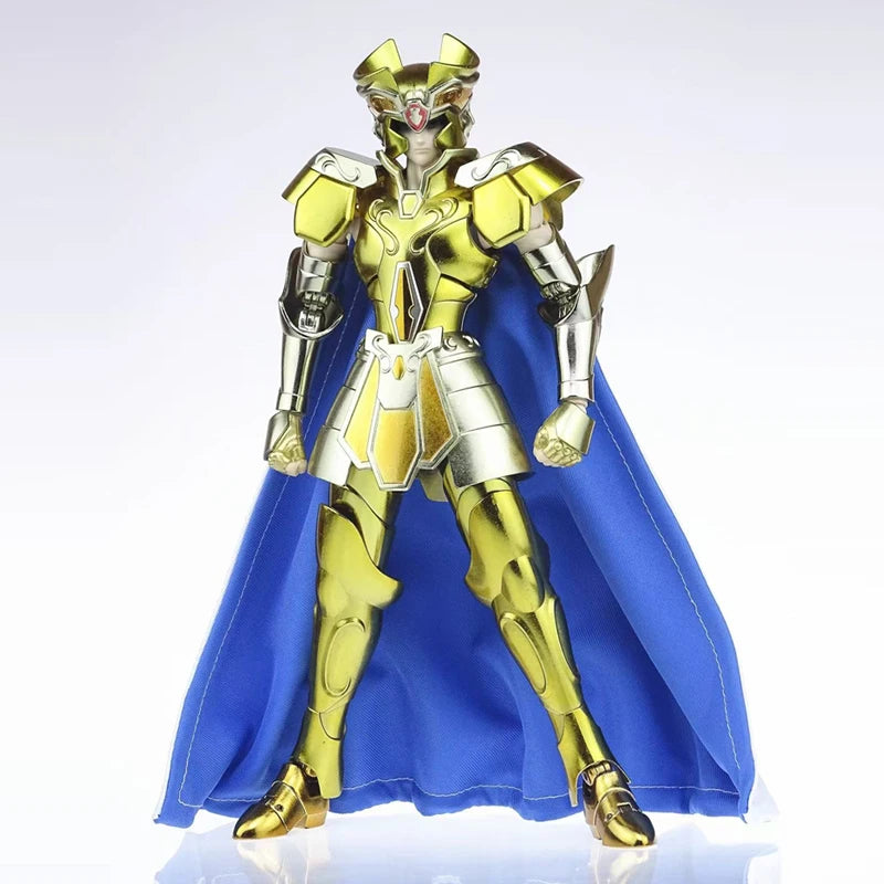 MST Saint Seiya Myth Cloth Aquarius Camus Leo Aiolia Capricorn Shura Gemini Saga Kanon Plus 3.0 Gold Knights of Zodiac Figure