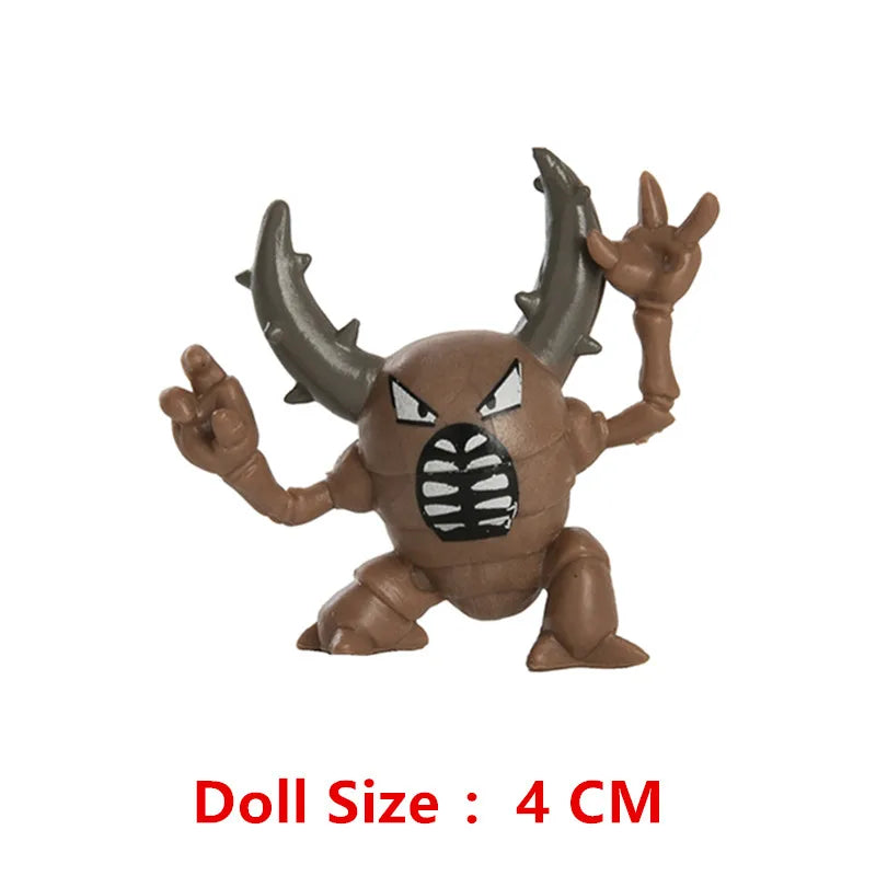Pokemon Cartoons Anime Figure Pikachu Charmander Eevee Squirtle Cosplay Toys Model Figure Collection Dolls Birthday Gift