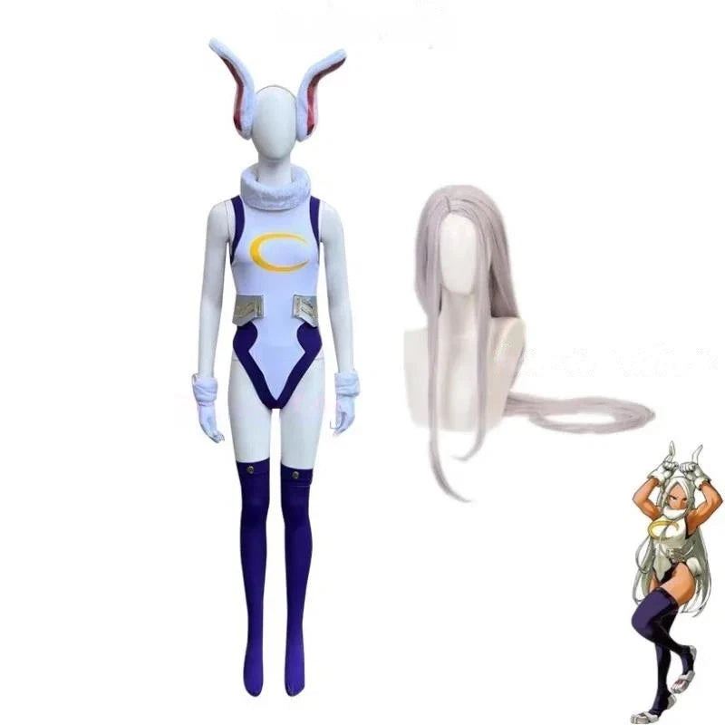 Mha Rabbit Hero Mirko Cosplay Sexy Costume Anime Bnha Rumi Usagiyama Miruko Role Playing Party Cosplay Women