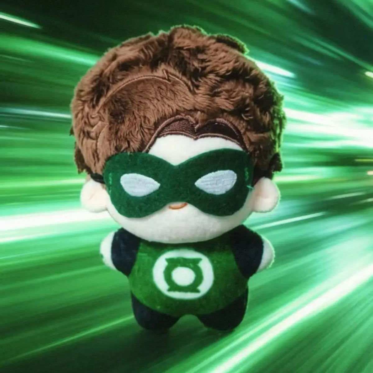 Green Lantern Anime Figure Ornament 10CM Hal Jordan Decorations Cute Figure Gifts Cartoon Anime Gifts Collectible Fan Gift