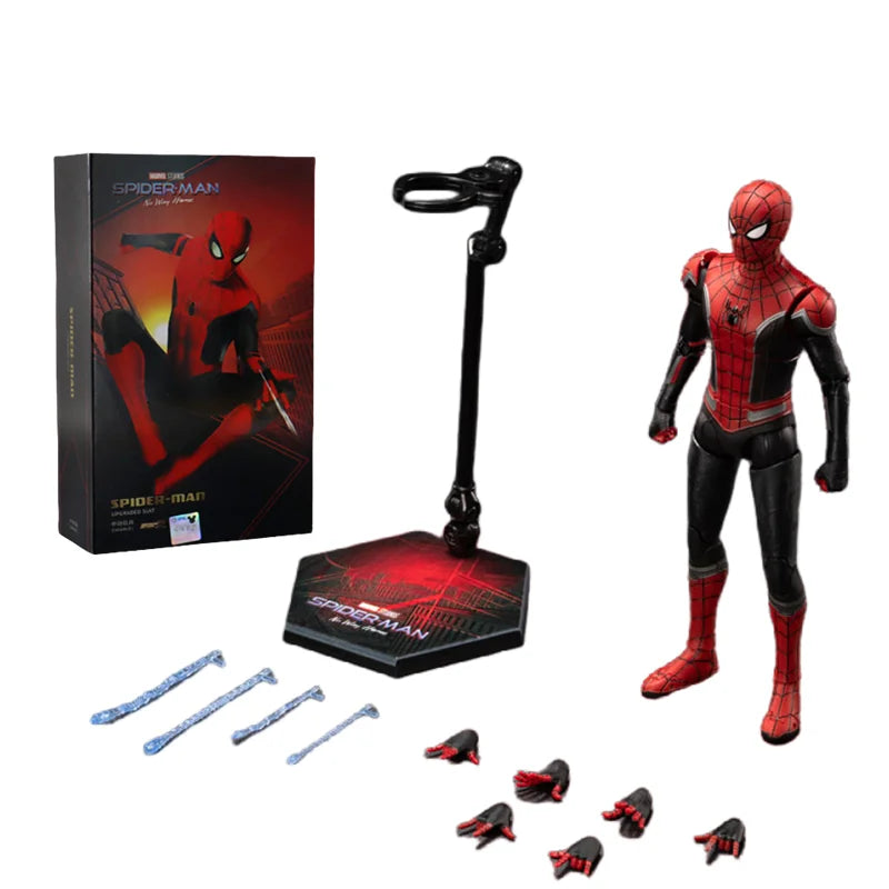 ZD Toy Spider-Man Brand New Day Spider Man PS4 Peter Parker Gold Black Red Iron Spider Hobie Brown Action Figure Toys Model Gift