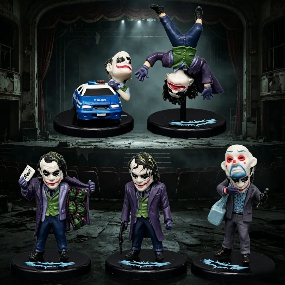 1.97in/5cm The Joker Movie Figures Joker Action Figures Pvc Statue Desktop Ornamen Collection Model Toys Gifts