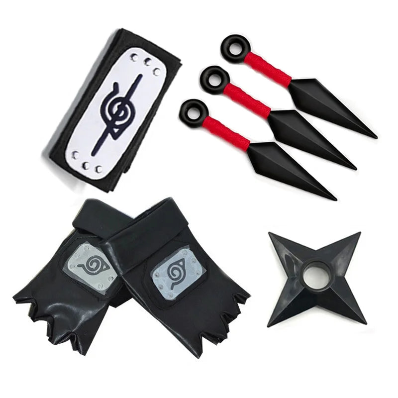 Kakashi Gloves & Headband Set