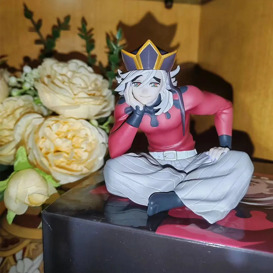 Bandai Anime Demon Slayer Figure Model Juuni Kitsuki Akaza Battle Figure Kimetsu No Yaiba Desktop Decoration Collection Gift