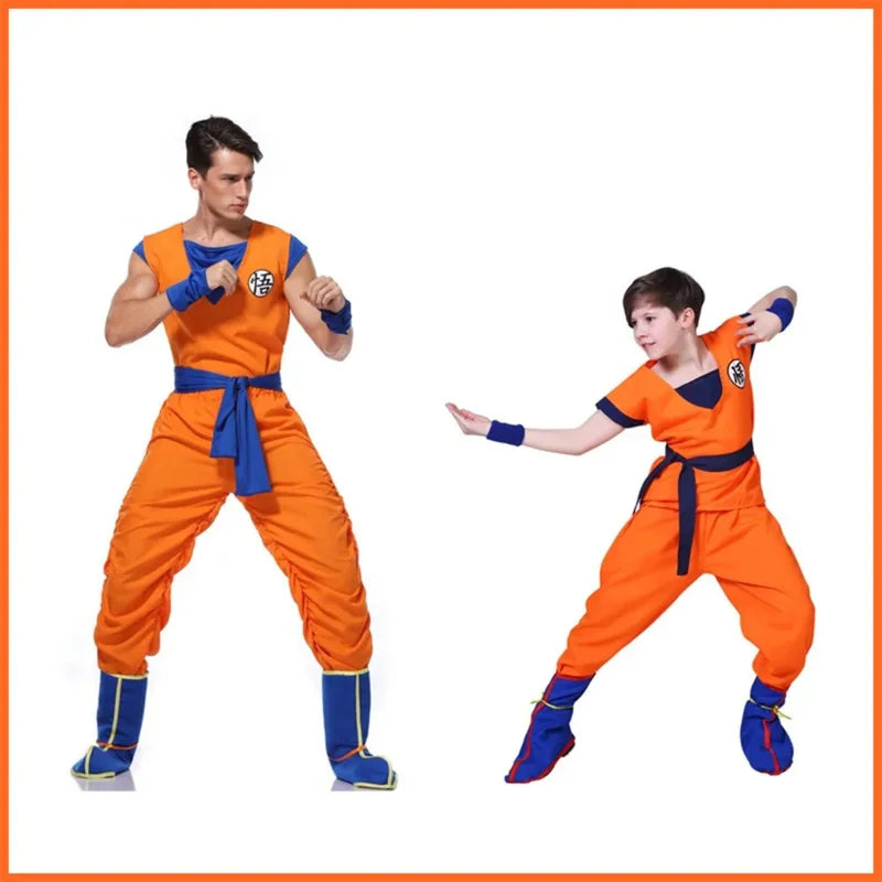 Halloween Cosplay Son Goku Piccolo Adults Costume Anime Set Halloween