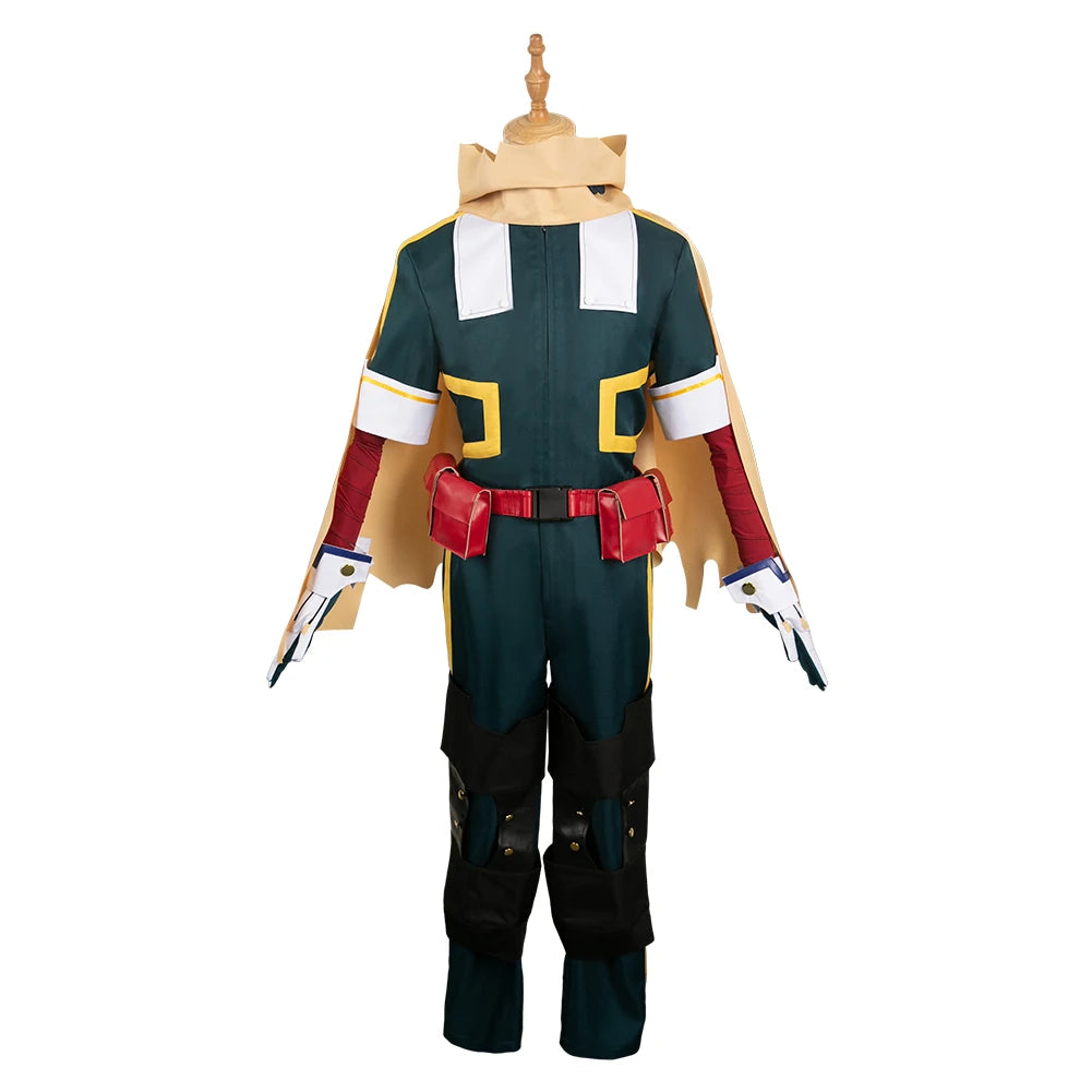 Midoriya Izuku Cosplay Fantasy Flight Clothing Anime Hero Of Academia Costume Disguise Adult Men Roleplay Fantasia Outfits Male