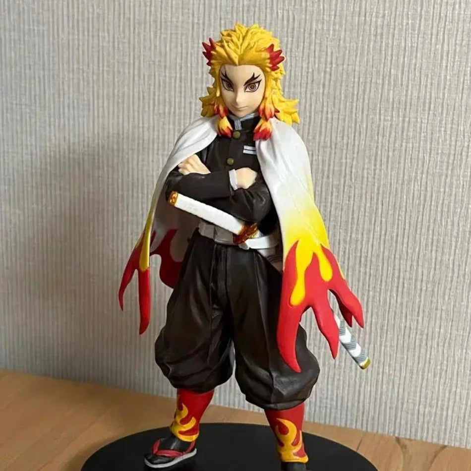 15cm Anime Demon Slayer Figure Doll Toy Nezuko Tanjirou Zenitsu Inosuke Kyoujurou Shinobu Giyuu Qposket Model Toy Kids Xmas Gif