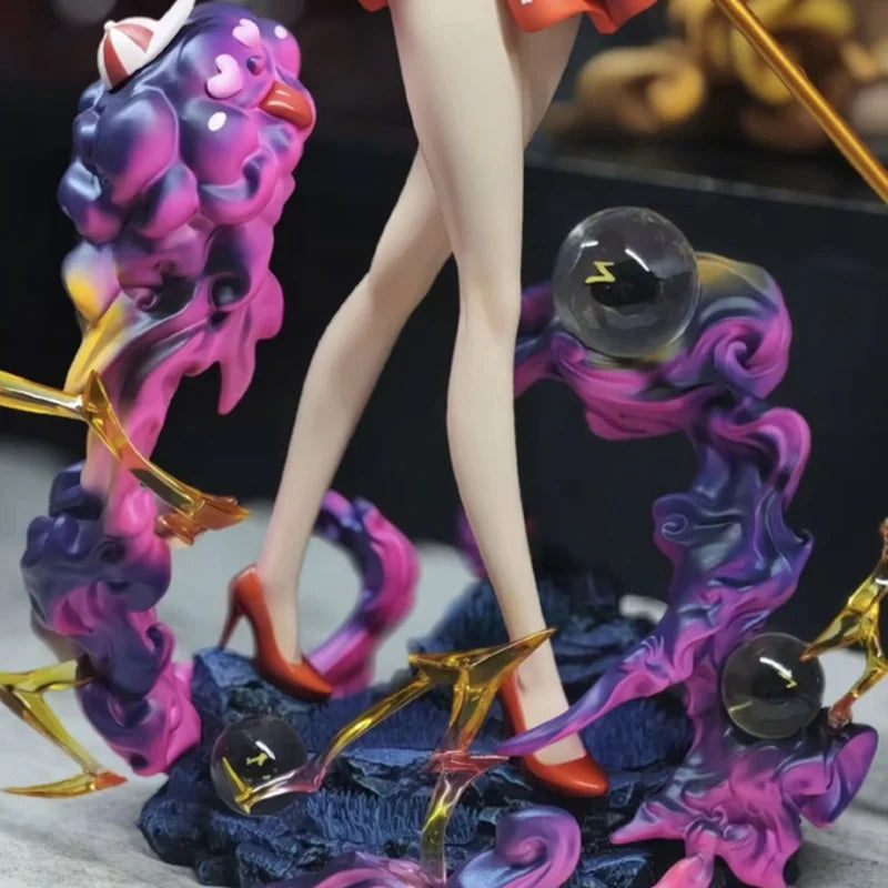 30cm Lx Ghost Island Warrior Nami One Piece Gk Garage Kit Anime Trendy Play Desktop Model Statue Ornament Toys Birthday Gifts