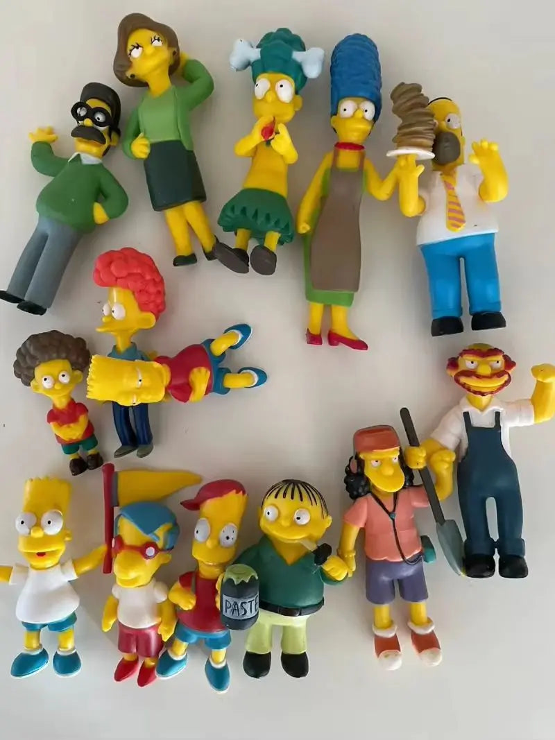 Cute Character Souvenir Figure Set