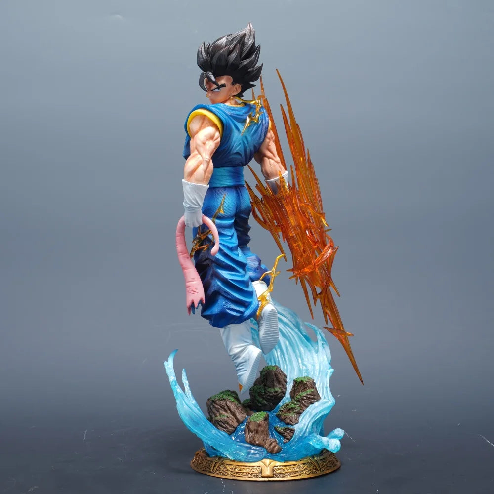 38cm/14.96in Anime Dragon Ball Figure Vegetto Action Figures Pvc Statue Desktop Ornamen Collection Model Toys Gifts