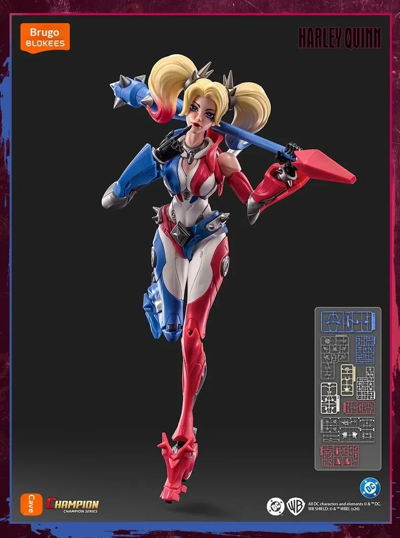 Blokees Dc Universe Champion Class Building Model Kit Superman Harley Quinn Nightwing Batman Beyond Diy Collectible Action Figur