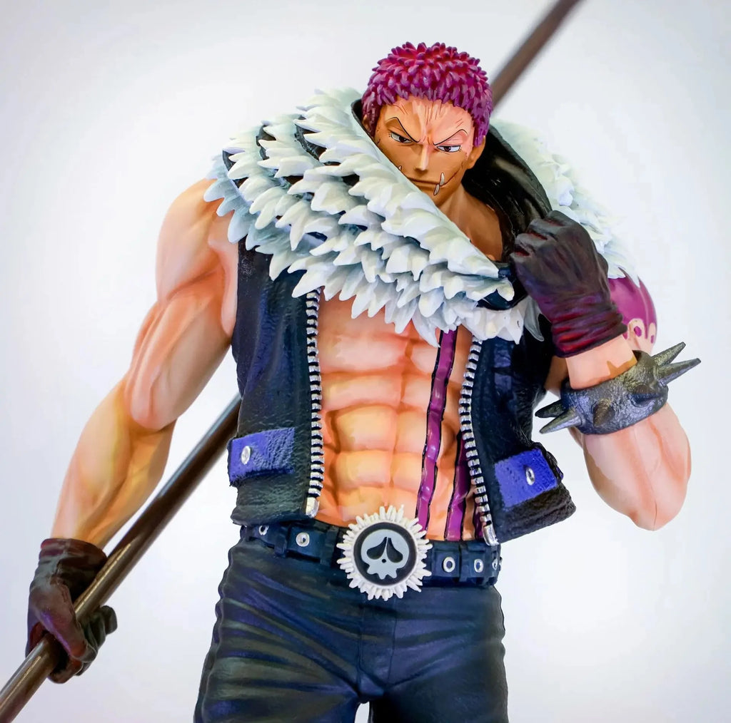 Hot Jt 44cm 1 Piece Charlotte Katakuri Gk Statue, Anime Collectible Model Ornament Desktop Display Decoration For Animation