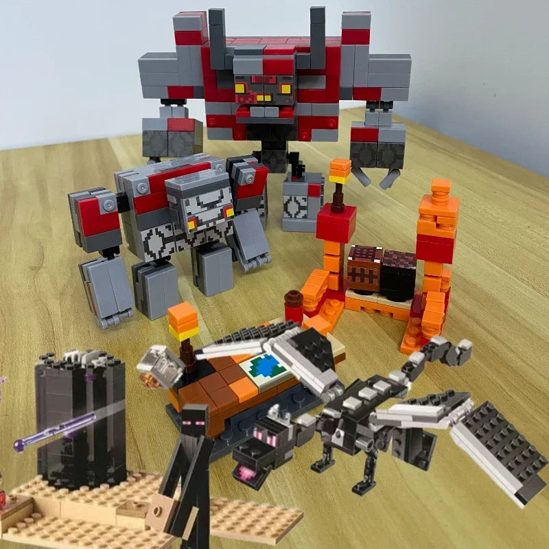 Redstone End Dargon  Building Brick Model Building Toy