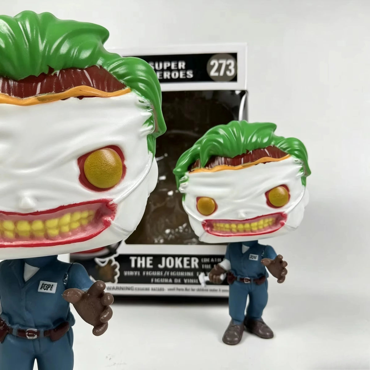 Halloween Horror Pop Style Figure Set 6Pcs Joker Pennywise Chucky Scary Clown Collectible Party Decor Gift
