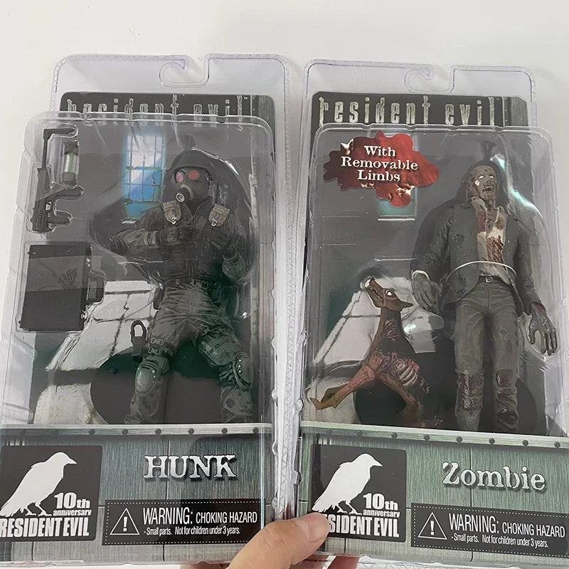 Chris Redfield Figure Hunk Biohazard Zombie Biohazard Executioner Majini Action Figure Toy Horror Gift For Halloween Doll