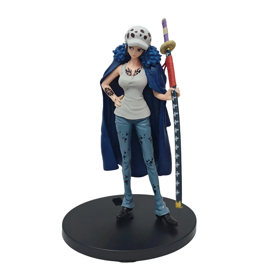 Hot One Piece Anime Figure  DXF EXTRA Trafalgar Law CHANGE PVC Collection Figurine Model Collectible Ornament Holiday Gift Toys﻿