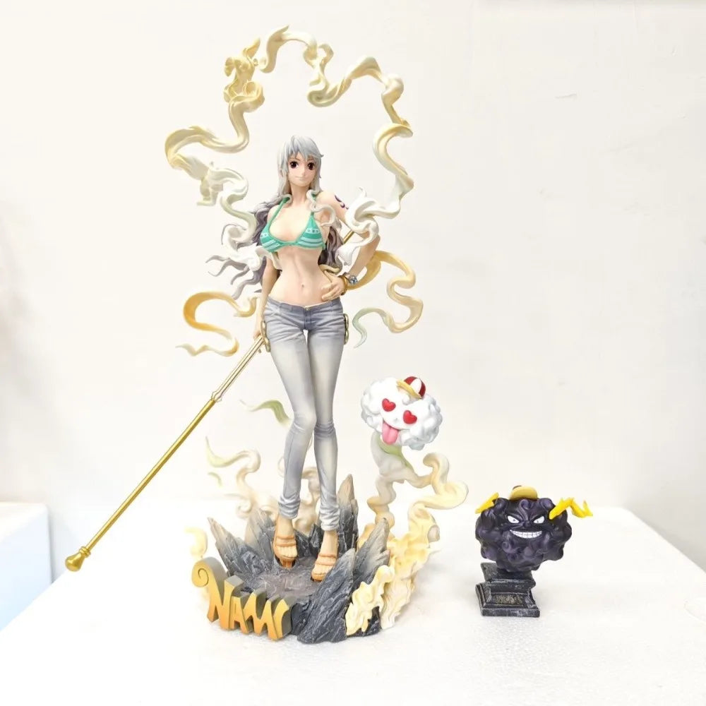 30cm/11.8in Anime ONE PIECE Figure Nika Nami Action Figures Pvc Collection Model Toys for Gifts