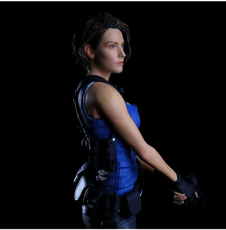 1/6 Jill Valentine Figure Classic Anime Game Female Warrior Action Figures Pvc Anime Desktop Ornament Collect Model Toy Gifts