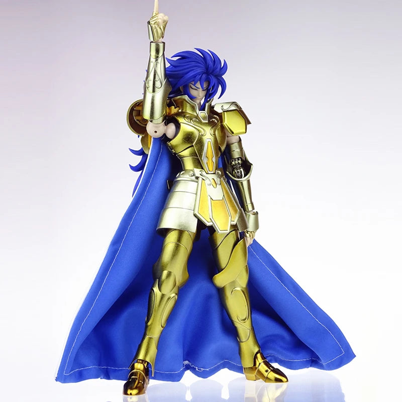 MST Saint Seiya Myth Cloth Aquarius Camus Leo Aiolia Capricorn Shura Gemini Saga Kanon Plus 3.0 Gold Knights of Zodiac Figure